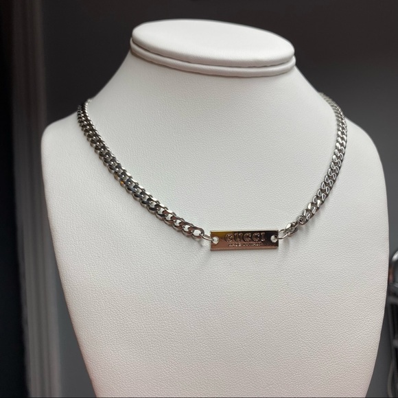 Authentic Gucci Repurposed Chain Necklace - Picture 2 of 6